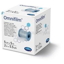 Пластырь фиксирующий из прозрачной пленки Omnifilm® 5 см х 5 м, № 1; undefined