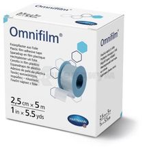 Пластырь фиксирующий из прозрачной пленки Omnifilm® 2,5 см х 5 м, № 1; Paul Hartmann