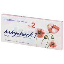 ТЕСТ ДЛЯ ОПРЕДЕЛЕНИЯ БЕРЕМЕННОСТИ BABYCHECK-1 полоска, № 2; Vedalab