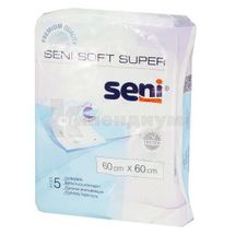 ПЕЛЕНКИ ГИГИЕНИЧЕСКИЕ SENI SOFT SUPER 60 х 60 см, № 5; Torunskie ZMO