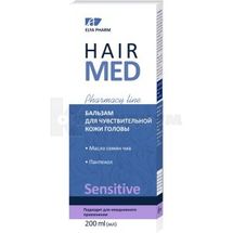 БАЛЬЗАМ tm "ELFA PHARM" серии "HAIR MED" 200 мл, для чувствительной кожи головы, д/чувств. кожи головы; Elfa Pharm