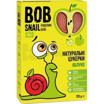 КОНФЕТЫ НАТУРАЛЬНЫЕ BOB SNAIL (УЛИТКА БОБ) 120 г, яблочные, яблочные, № 1; Эко Снек