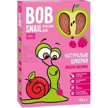 КОНФЕТЫ НАТУРАЛЬНЫЕ BOB SNAIL (УЛИТКА БОБ) 120 г, яблочно-малиновые, яблочно-малиновые, № 1; Эко Снек