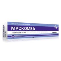 Мускомед крем, 2,5 мг/г, туба, 30 г, № 1; World Medicine