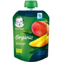 ПЮРЕ GERBER ORGANIC "МАНГО" пауч упаковка, 90 г, № 1; Нестле Украина