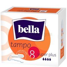 ТАМПОНЫ ЖЕНСКИЕ ГИГИЕНИЧЕСКИЕ BELLA TAMPOO super plus, № 8; Torunskie ZMO