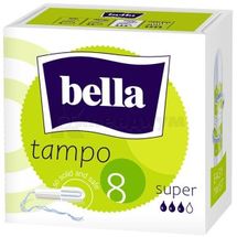 ТАМПОНЫ ЖЕНСКИЕ ГИГИЕНИЧЕСКИЕ BELLA TAMPOO super, № 8; Torunskie ZMO