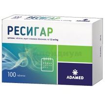 Ресигар таблетки, покрытые пленочной оболочкой, 1,5 мг, блистер, № 100; ADAMED PHARMA S.A