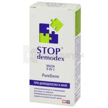 STOP DEMODEX (СТОП ДЕМОДЕКС) МАСКА 9 В 1 PureDerm маска, 50 мл; Фитобиотехнологии