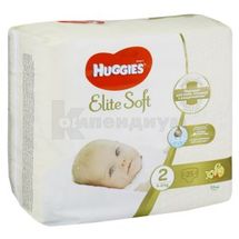 ПОДГУЗНИКИ ДЕТСКИЕ ГИГИЕНИЧЕСКИЕ HUGGIES ELITE SOFT размер 2 (4-7 кг), № 25; Кимберли-Кларк Украина