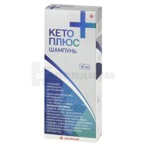 Кето Плюс шампунь, флакон, 60 мл, № 1; Glenmark