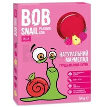 МАРМЕЛАД НАТУРАЛЬНЫЙ BOB SNAIL (УЛИТКА БОБ) 54 г, груша-малина-свекла, № 1; Эко Снек