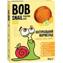 МАРМЕЛАД НАТУРАЛЬНЫЙ BOB SNAIL (УЛИТКА БОБ) 54 г, яблоко-груша-лимон, № 1; Эко Снек