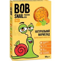 МАРМЕЛАД НАТУРАЛЬНЫЙ BOB SNAIL (УЛИТКА БОБ) 108 г, яблоко-манго-тыква-чиа, № 1; Эко Снек