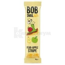 КОНФЕТЫ ФРУКТОВО-ЯГОДНЫЕ СТРАЙПС BOB SNAIL (УЛИТКА БОБ) 14 г, яблоко-груша, яблоко-груша, № 1; Эко Снек