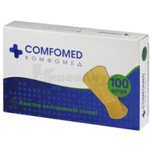 ПЛАСТЫРЬ МЕДИЦИНСКИЙ COMFOMED НА ХЛОПКОВОЙ ОСНОВЕ 19 мм х 72 мм, № 100; Форфарм