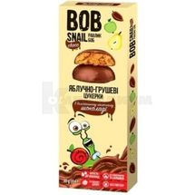 КОНФЕТЫ НАТУРАЛЬНЫЕ BOB SNAIL (УЛИТКА БОБ) яблоко-груша, 30 г, в бельгийском молочном шоколаде, в бельгийском молоч. шоколаде, № 1; Эко Снек