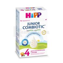 HIPP ДЕТСКАЯ СУХАЯ МОЛОЧНАЯ СМЕСЬ "COMBIOTIC" 4 JUNIOR 500 г, № 1; Хипп Украина