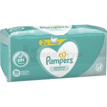 САЛФЕТКИ ДЕТСКИЕ ВЛАЖНЫЕ PAMPERS sens, № 104; undefined