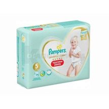 ПОДГУЗНИКИ-ТРУСИКИ ДЕТСКИЕ PAMPERS PREMIUM CARE PANTS junior (12-17 кг), № 34; Procter and Gamble Operations Polska