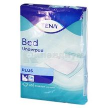 ПЕЛЕНКИ МОЧЕПОГЛОЩАЮЩИЕ TENA BED PLUS 60 х 60 см, № 5; SCA Hygiene Products