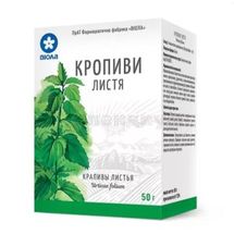 Крапивы листья листья, 50 г, пачка, с внутренним пакетом, с внутр. пакетом, № 1; Виола ФФ