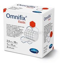 Пластырь эластичный фикструющий на нетканой основе Omnifix® Elastic 2,5 см х 10 м, № 1; Paul Hartmann