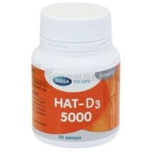 НАТ-D3 5000 капсулы мягкие желатиновые, № 30; Mega Lifesciences