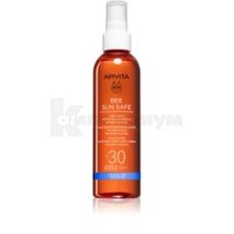 APIVITA BEE SUN SAFE СОЛНЦЕЗАЩИТНОЕ МАСЛО ДЛЯ ЗАГАРА ТЕЛА spf-30, 200 мл; Apivita