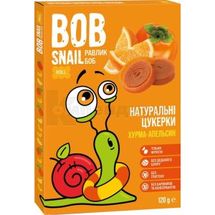 КОНФЕТЫ НАТУРАЛЬНЫЕ BOB SNAIL (УЛИТКА БОБ) 120 г, хурма-апельсин, хурма-апельсин, № 1; Эко Снек