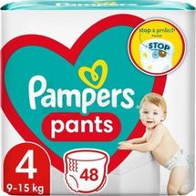 ПОДГУЗНИКИ-ТРУСИКИ ДЕТСКИЕ PAMPERS PANTS maxi (9-15 кг), № 48; undefined