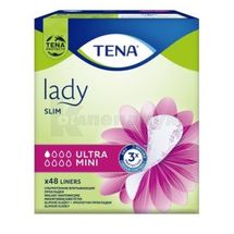 ПРОКЛАДКИ УРОЛОГИЧЕСКИЕ TENA LADY SLIM ULTRA MINI № 48; Essity Hygiene and Health