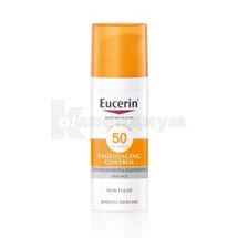 EUCERIN СОЛНЦЕЗАЩИТНЫЙ ФЛЮИД ДЛЯ ЛИЦА spf-50, 50 мл, с матирующим эффектом, с матир. эфф.; Beiersdorf 