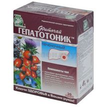 Фиточай "Ключи Здоровья" № 61, 1,5 г, пакетик, "гепатотоник", "гепатотоник", № 20; Ключи Здоровья