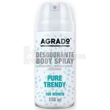 Agrado дезодорант-антиперспирант спрей, 150 мл, pure trendy, pure trendy; undefined