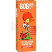 МАРМЕЛАД НАТУРАЛЬНЫЙ BOB SNAIL (УЛИТКА БОБ) 27 г, яблоко-морковь, № 1; Эко Снек