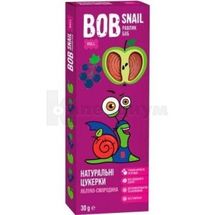 КОНФЕТЫ НАТУРАЛЬНЫЕ BOB SNAIL (УЛИТКА БОБ) 30 г, яблоко-смородина, яблоко-смородина, № 1; Эко Снек