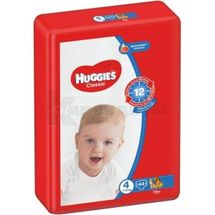 ПОДГУЗНИКИ ДЕТСКИЕ ГИГИЕНИЧЕСКИЕ HUGGIES CLASSIC medium-4, № 44; undefined