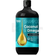 BIO NATURELL ШАМПУНЬ 946 мл, coconut oil & omega, coconut oil & omega; Эльфа ФФ