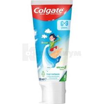 Детская зубная паста Colgate для детей 6-9 лет со вкусом  нежной мяты 50 мл; Колгейт-Палмолив Украина