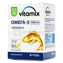 Витамикс омега 3 капсулы, тм baum pharm, № 60; Fortex Nutraceuticals