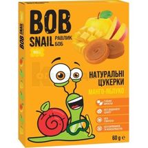 КОНФЕТЫ НАТУРАЛЬНЫЕ BOB SNAIL (УЛИТКА БОБ) 60 г, яблоко-манго, яблоко-манго, № 1; Эко Снек