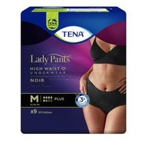 Трусы-подгузники для взрослых TENA Lady Pants Plus размер m, черные, черн., № 9; Essity Hygiene and Health