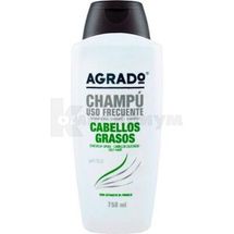 Agrado шампунь для жирных волос 750 мл; Agrado Cosmetic Care 3000 S.L.U.