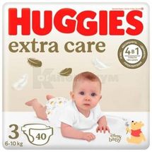 Подгузники детские гигиенические Huggies Extra Care размер 3, № 40; Кимберли-Кларк Украина