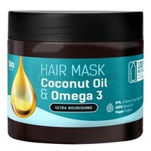 Bio Naturell маска для волос 295 мл, coconut oil & omega 3, coconut oil & omega 3; Эльфа ФФ