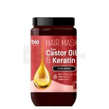 Bio Naturell маска для волос 946 мл, black castor oil & keratin, black castor oil & keratin; Эльфа ФФ