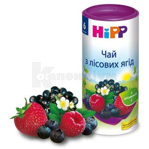 ЧАЙ "З ЛІСОВИХ ЯГІД" HIPP