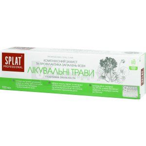 ЗУБНА ПАСТА серії PROFESSIONAL "SPLAT (СПЛАТ) MEDICAL HERBS/ЛІКУВАЛЬНІ ТРАВИ"