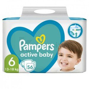 ПІДГУЗНИКИ ДИТЯЧІ PAMPERS ACTIVE BABY